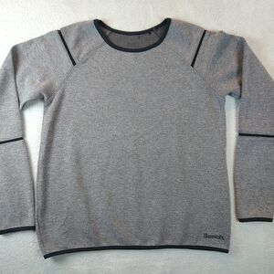 Bench. Workout Shirt Women's Medium 8 Gray Gym Lift Bodybuilding